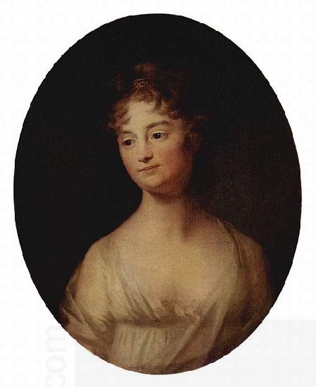 TISCHBEIN, Johann Heinrich Wilhelm Portrat einer Frau, Oval